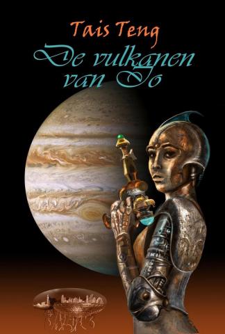 Coverbild des Buches zeigt Jupiter und davor eine Art Mensch aus Metall.